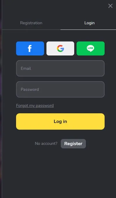 Aplikasi Binomo akun demo